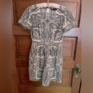 Beautiful Cotton Short Sleeve Mini Dress, Madewell, Size 00